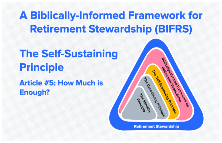 The Sustainability Principe—Article #5: How Much Is Enough?
