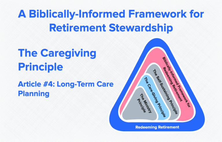 The Care-Giving Principle—Article #4: Long-Term Care Planning