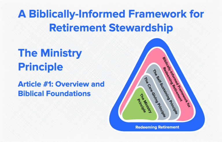 The Ministry Principle—Article #1: Overview and Biblical Foundations
